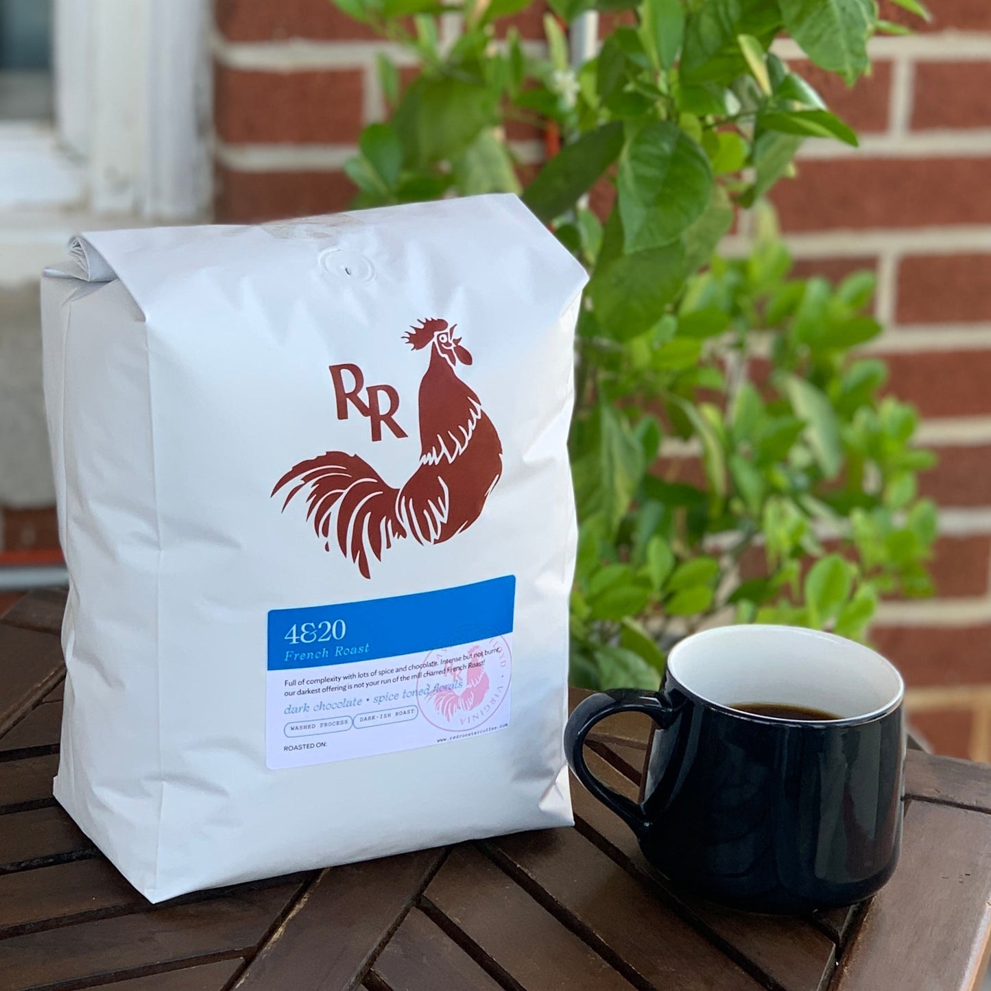 Organic 4&20 French Roast - Roasted Coffee for Flexible Brew Methods