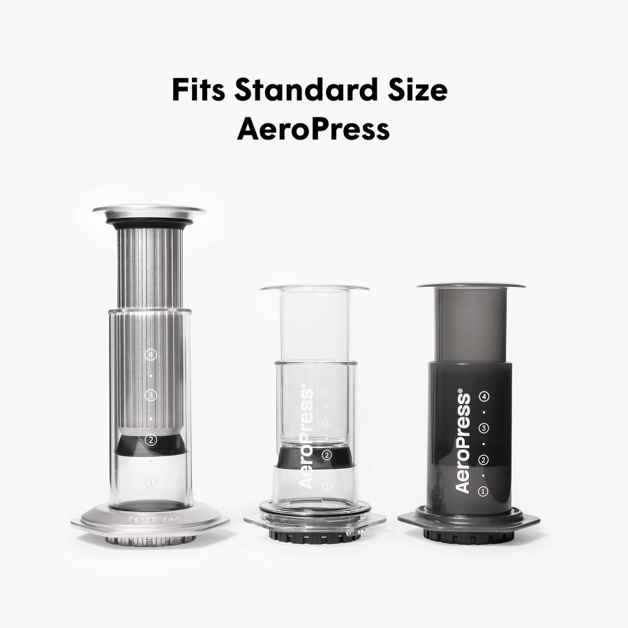 AeroPress Organizer Stand - Stainless Steel - Coffee Gear Organizer for Home Counters