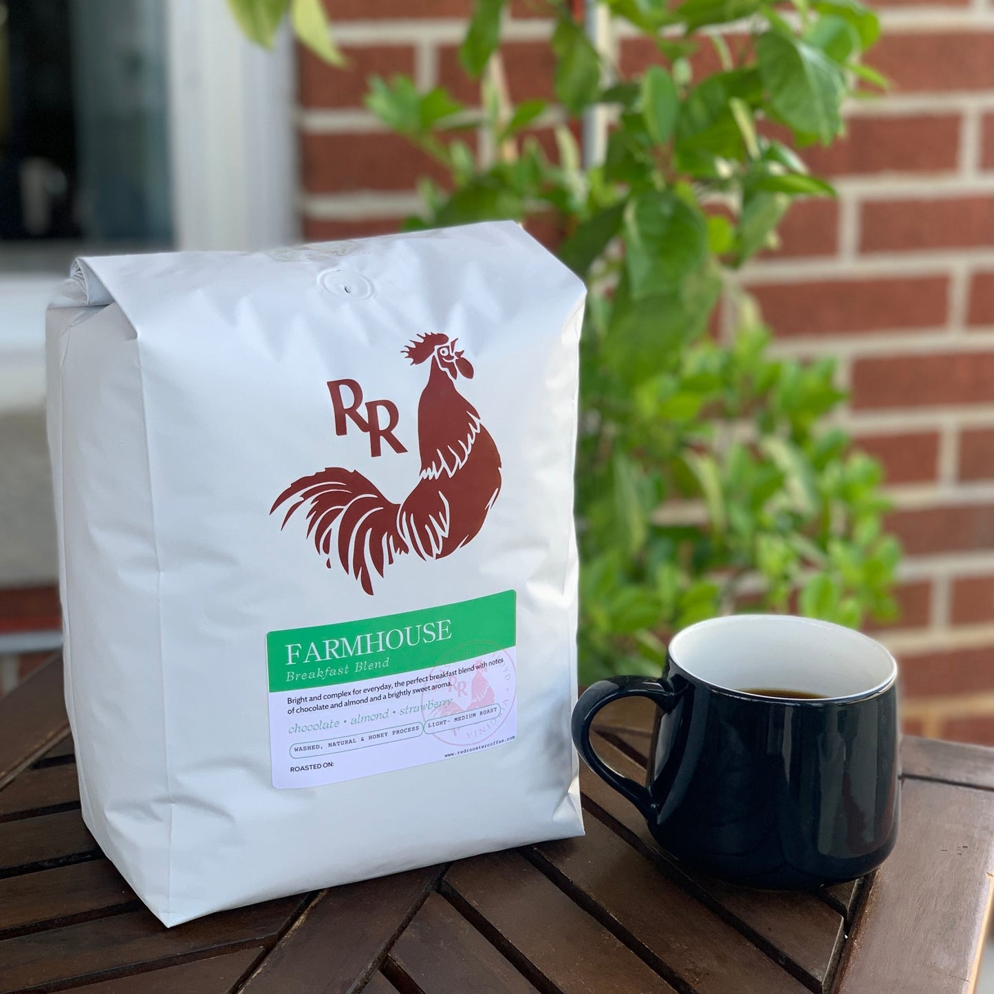 Organic Floyd Farmhouse Breakfast Blend - Roasted Coffee for Flexible Brew Methods