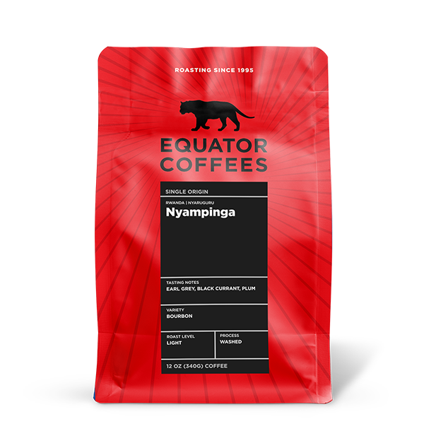 Rwanda Nyampinga 12 oz - Roasted Coffee for Flexible Brew Methods