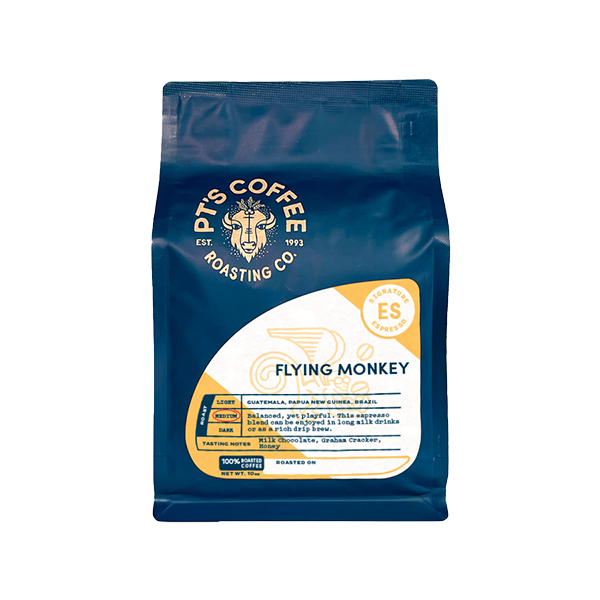 Flying Monkey Espresso 10 oz - Manual Coffee Press for Flexible Recipes