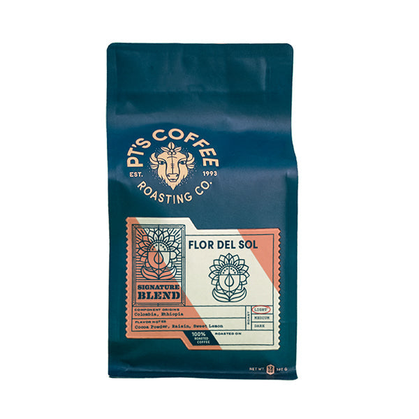 Flor del Sol 12 oz - Roasted Coffee for Flexible Brew Methods