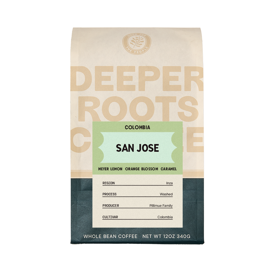 Colombia San Jose 12 oz - Roasted Coffee for Flexible Brew Methods
