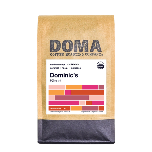 Dominic’s 12 oz - Roasted Coffee for Flexible Brew Methods