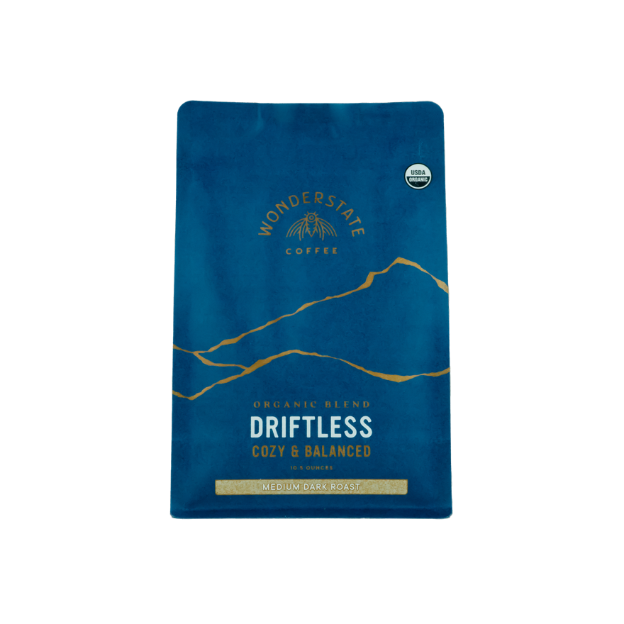 Organic Driftless 10.5 oz - Roasted Coffee for Flexible Brew Methods