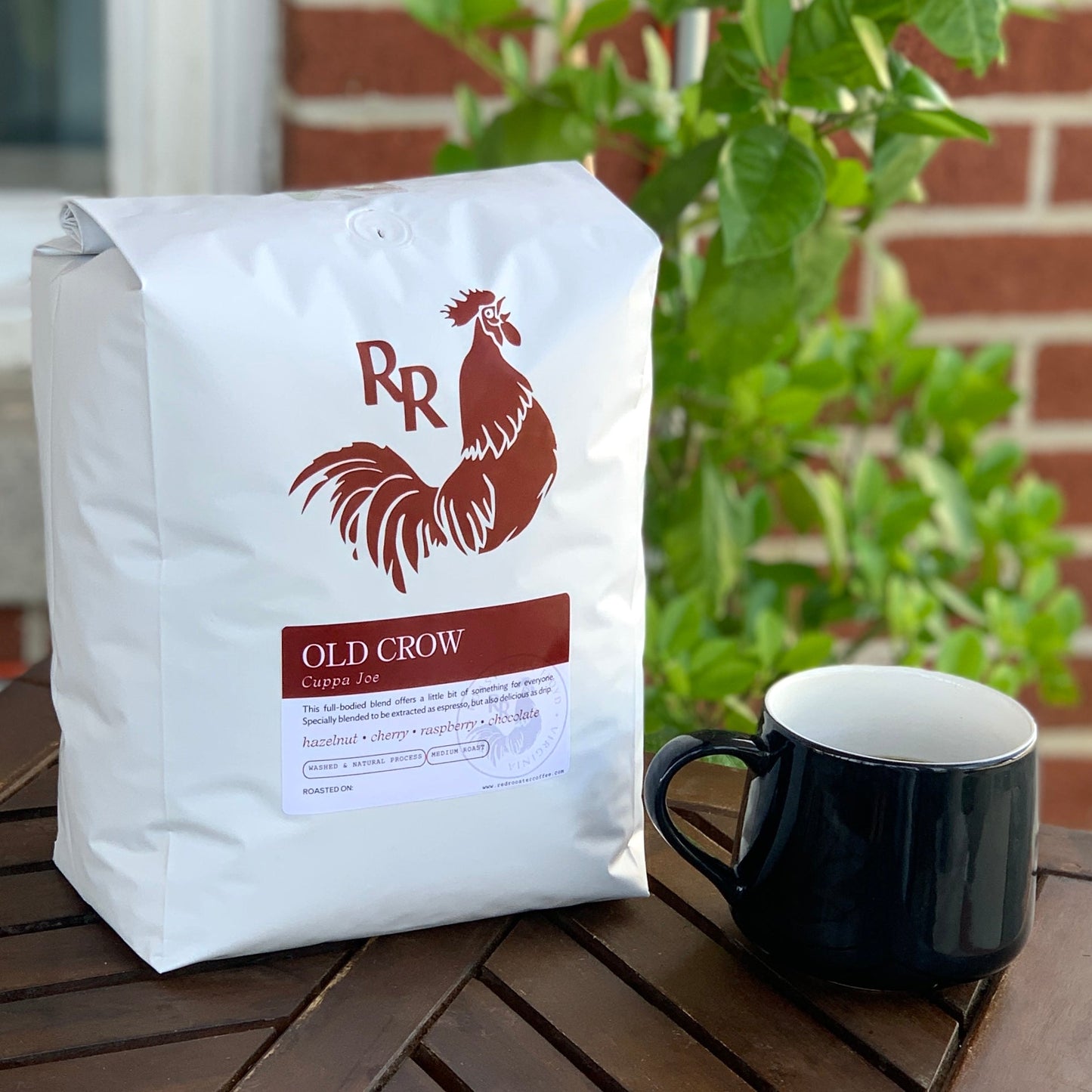 Organic Old Crow Cuppa Joe - Roasted Coffee for Flexible Brew Methods
