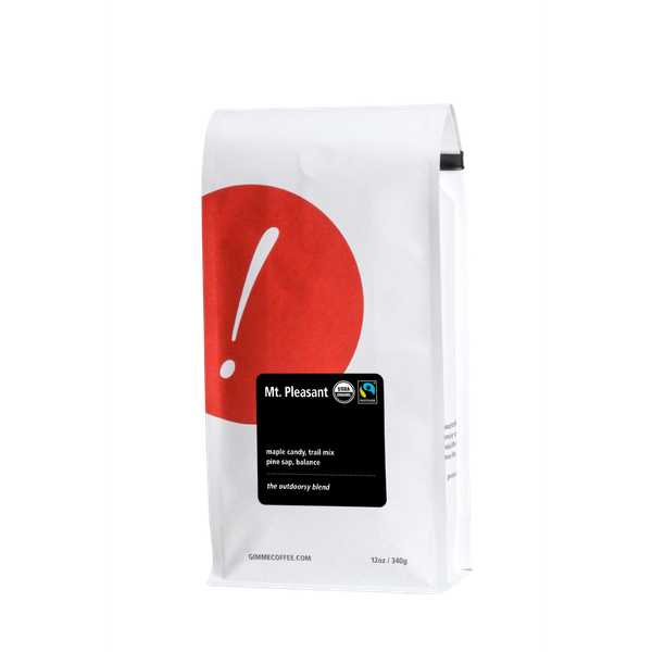 Mt Pleasant Fairtrade Organic 2 lb - Roasted Coffee for Flexible Brew Methods