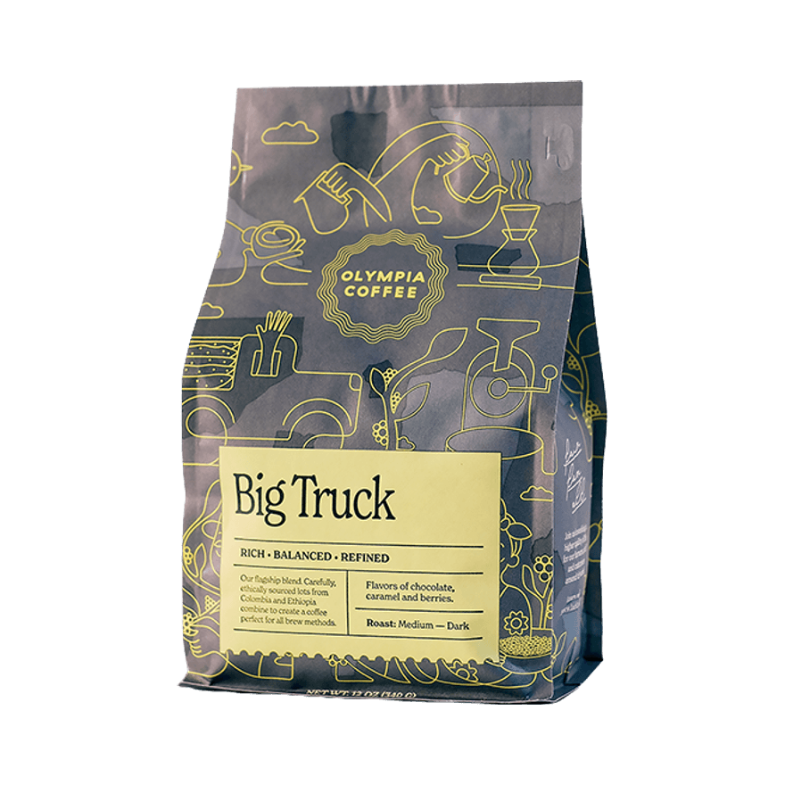 Big Truck 2 lb - Roasted Coffee for Flexible Brew Methods