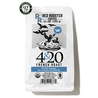 Organic 4&20 French Roast - Roasted Coffee for Flexible Brew Methods