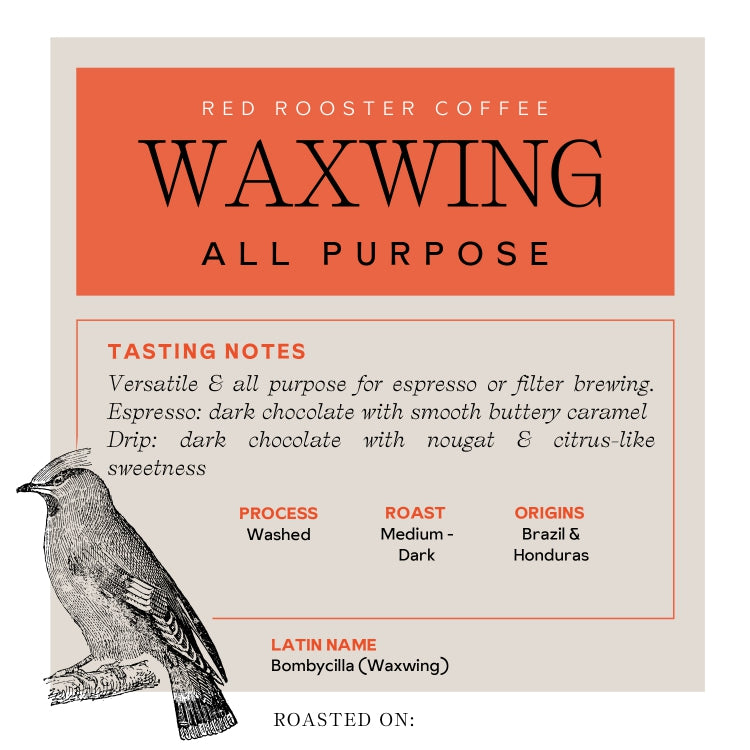 Waxwing All-Purpose Blend - Roasted Coffee for Flexible Brew Methods