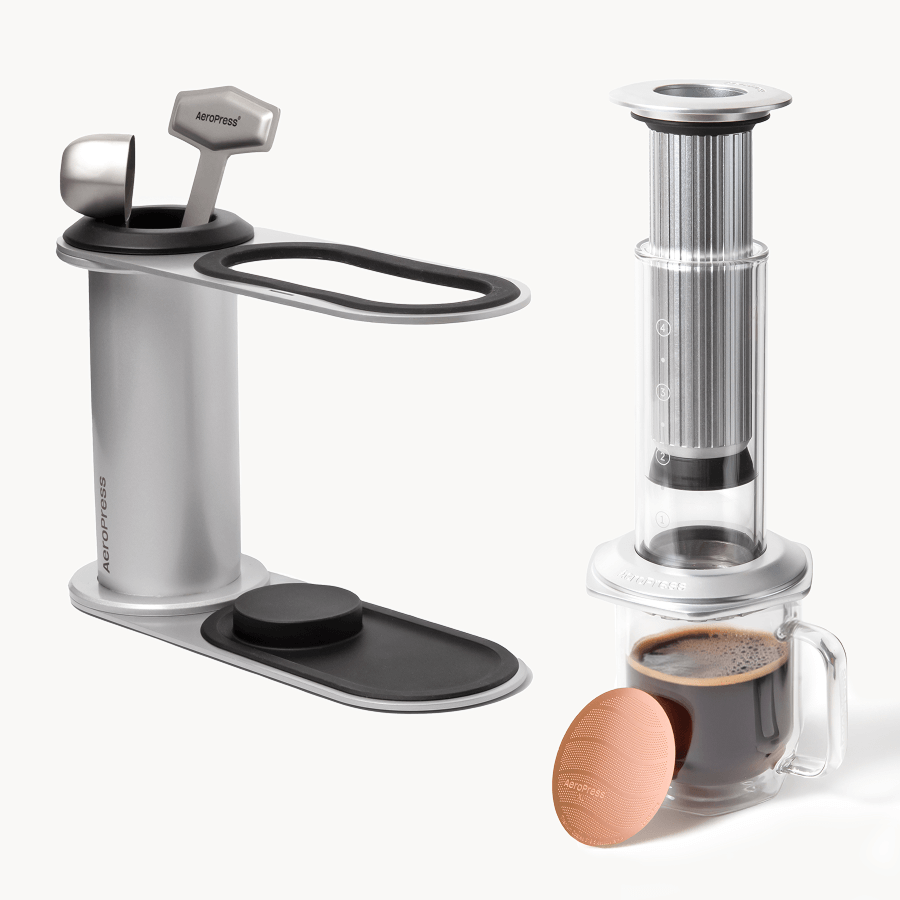 AeroPress Premium 20th Anniversary Bundle - Brewing Collection for Home Coffee Stations