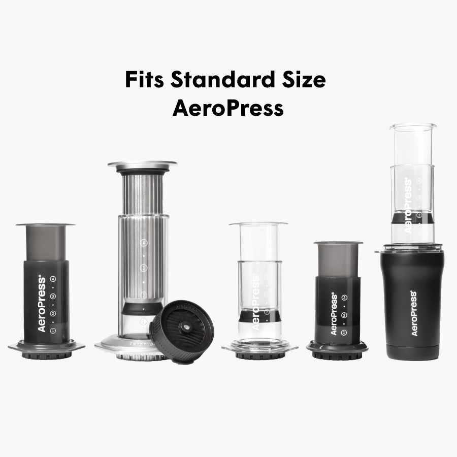 AeroPress Flow Control Filter Cap - Standard - Fine-Mesh Filter for Flexible Coffee Recipes