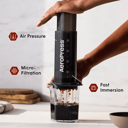 AeroPress Gold Tone Filter - XL - Fine-Mesh Filter for Flexible Coffee Recipes
