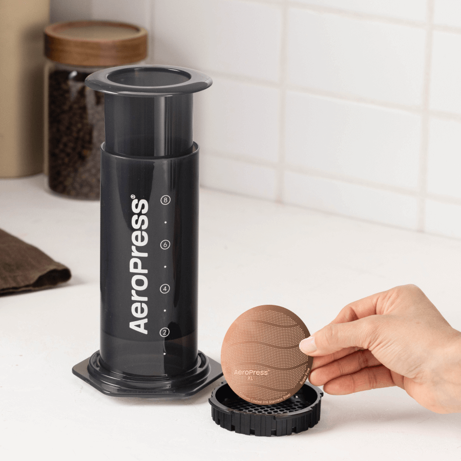 AeroPress Gold Tone Filter - XL - Fine-Mesh Filter for Flexible Coffee Recipes