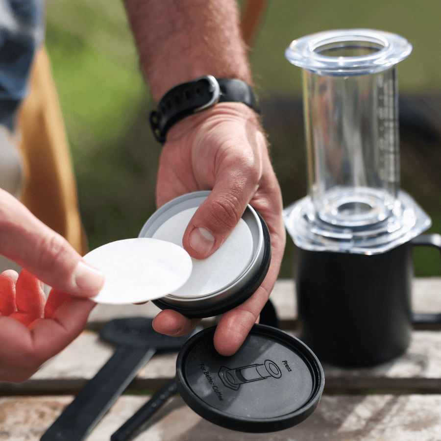 AeroPress Travel Coffee Mug - Stainless Steel - Coffee Serving Accessory for Daily Use