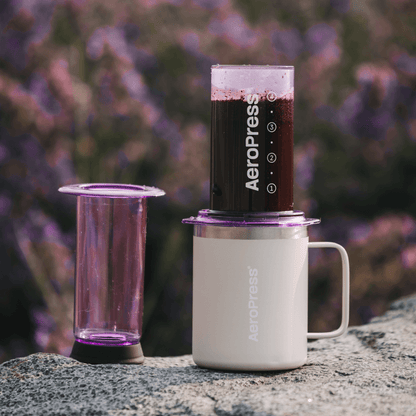 AeroPress Travel Coffee Mug - Stainless Steel - Coffee Serving Accessory for Daily Use