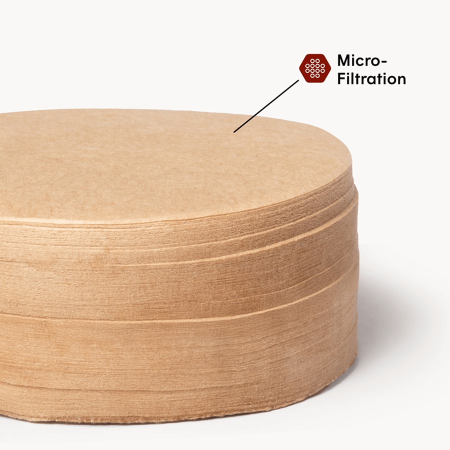 AeroPress Natural Paper Micro-Filters - Standard - Fine-Mesh Filter for Flexible Coffee Recipes
