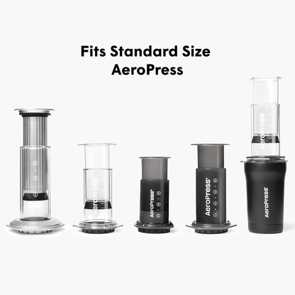 AeroPress Natural Paper Micro-Filters - Standard - Fine-Mesh Filter for Flexible Coffee Recipes