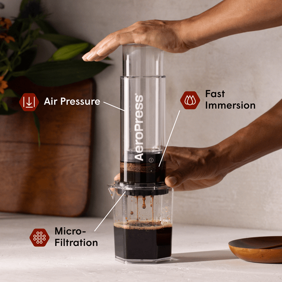 AeroPress Natural Paper Micro-Filters - XL - Fine-Mesh Filter for Flexible Coffee Recipes