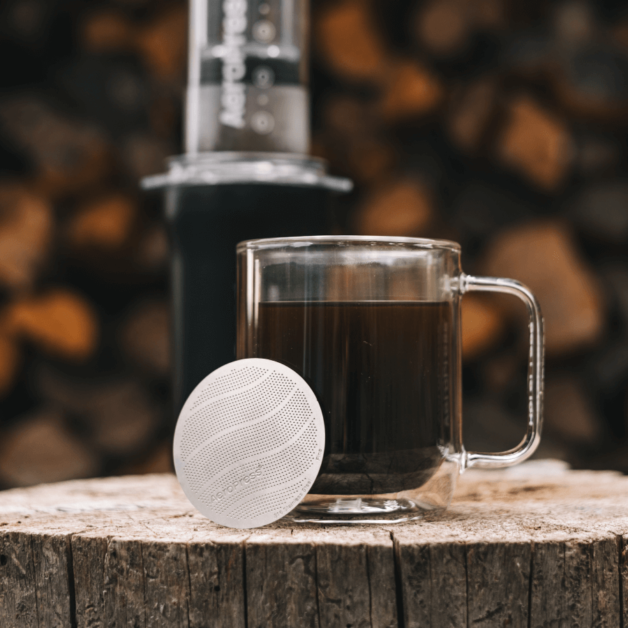 AeroPress Stainless Steel Filter - Standard - Fine-Mesh Filter for Flexible Coffee Recipes