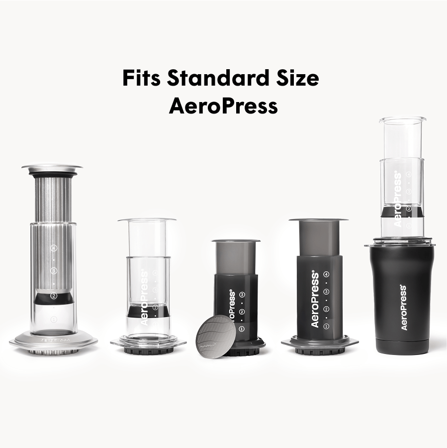 AeroPress Stainless Steel Filter - Standard - Fine-Mesh Filter for Flexible Coffee Recipes