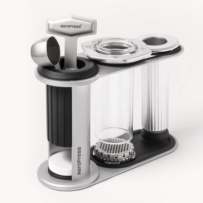AeroPress Organizer Stand - Stainless Steel - Coffee Gear Organizer for Home Counters