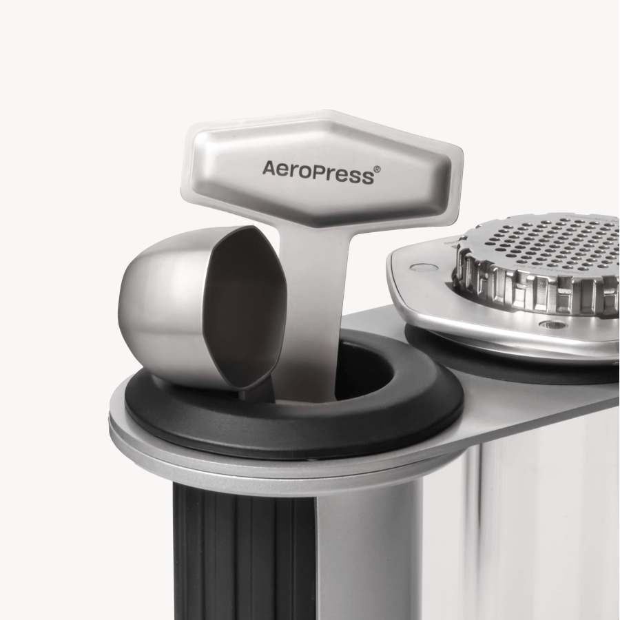 AeroPress Organizer Stand - Stainless Steel - Coffee Gear Organizer for Home Counters