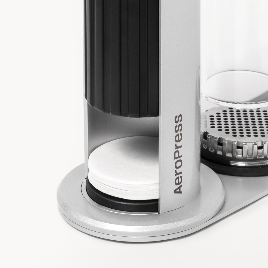 AeroPress Organizer Stand - Stainless Steel - Coffee Gear Organizer for Home Counters