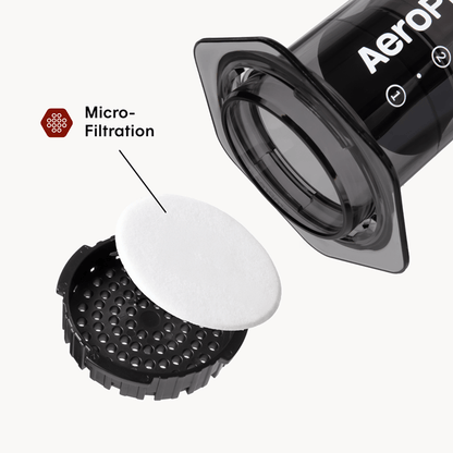 AeroPress Coffee Maker - Clear & Colors - Manual Coffee Press for Flexible Recipes