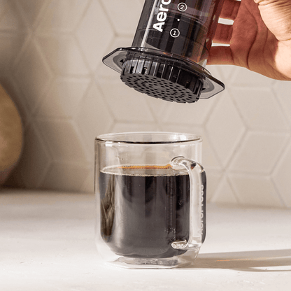 AeroPress Coffee Maker - Clear & Colors - Manual Coffee Press for Flexible Recipes