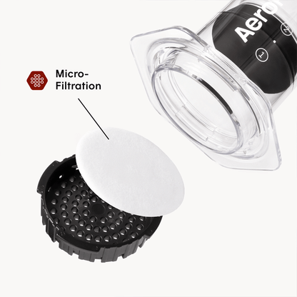 AeroPress Coffee Maker - Clear & Colors - Manual Coffee Press for Flexible Recipes
