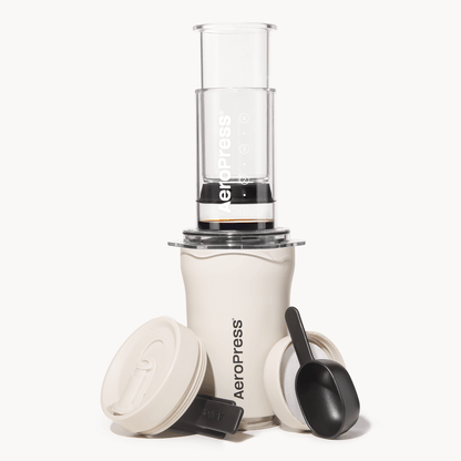 AeroPress Coffee Maker - Go Plus - Manual Coffee Press for Flexible Recipes