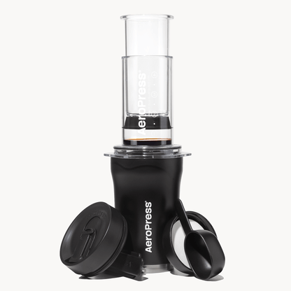 AeroPress Coffee Maker - Go Plus - Manual Coffee Press for Flexible Recipes