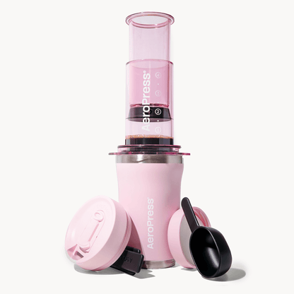 AeroPress Coffee Maker - Go Plus - Manual Coffee Press for Flexible Recipes