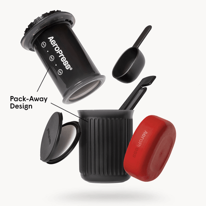 AeroPress Coffee Maker - Go - Manual Coffee Press for Flexible Recipes