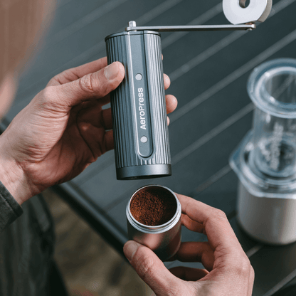 AeroPress Manual Coffee Grinder - Hand Grinder for Flexible Coffee Recipes