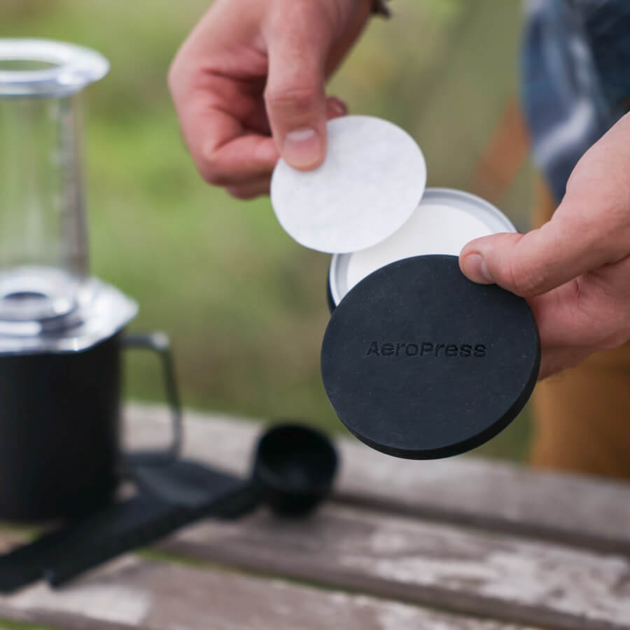 AeroPress Travel Filter Holder - Fine-Mesh Filter for Flexible Coffee Recipes