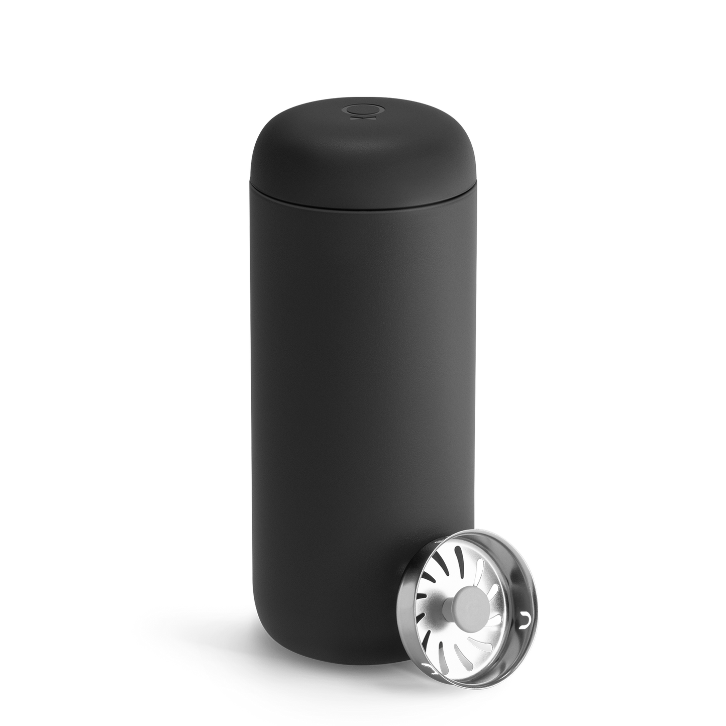 Fellow Carter Move Mug + Splash Guard - Coffee Serving Accessory for Daily Use
