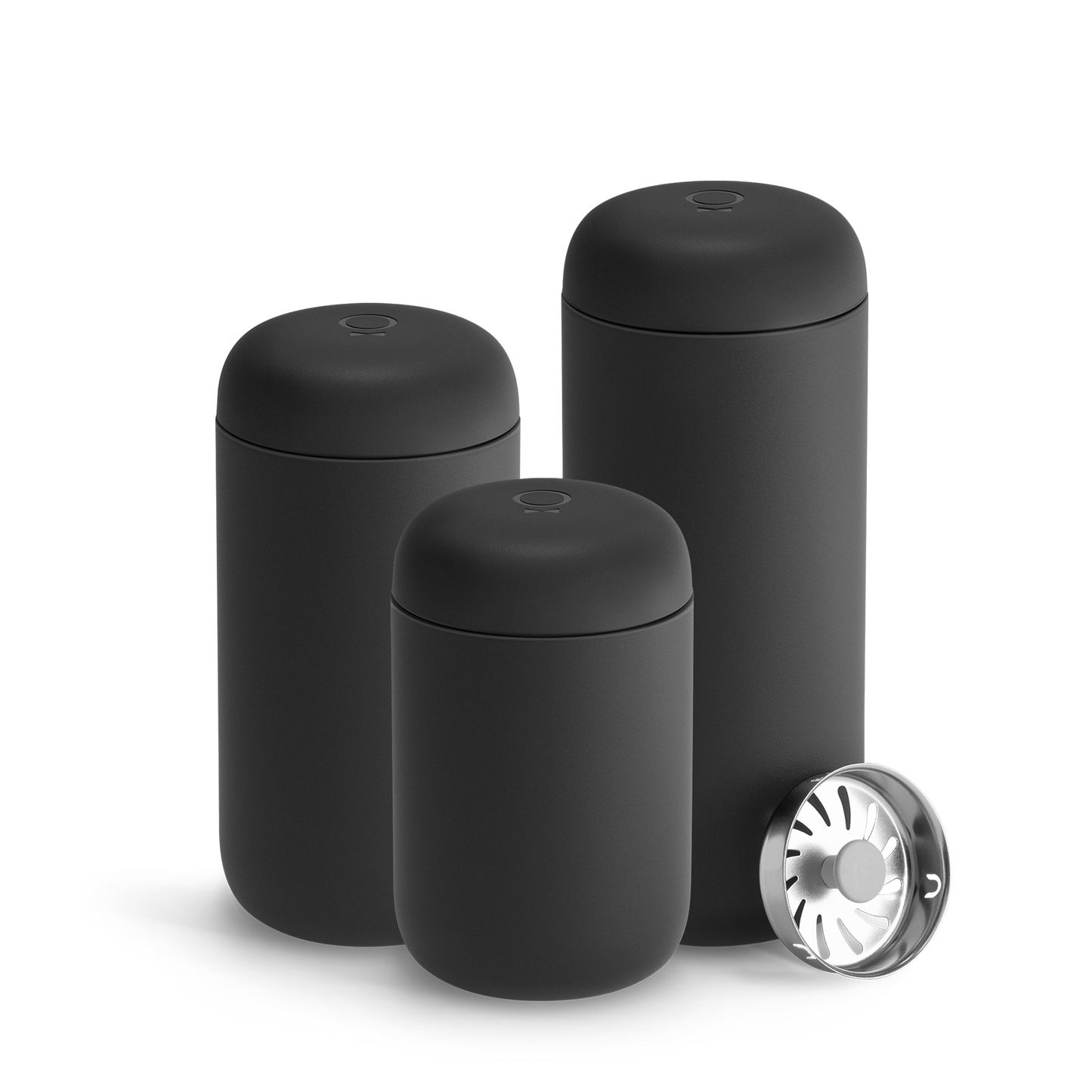 Fellow Carter Move Mug + Splash Guard - Coffee Serving Accessory for Daily Use