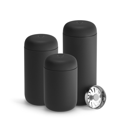Fellow Carter Move Mug + Splash Guard - Coffee Serving Accessory for Daily Use
