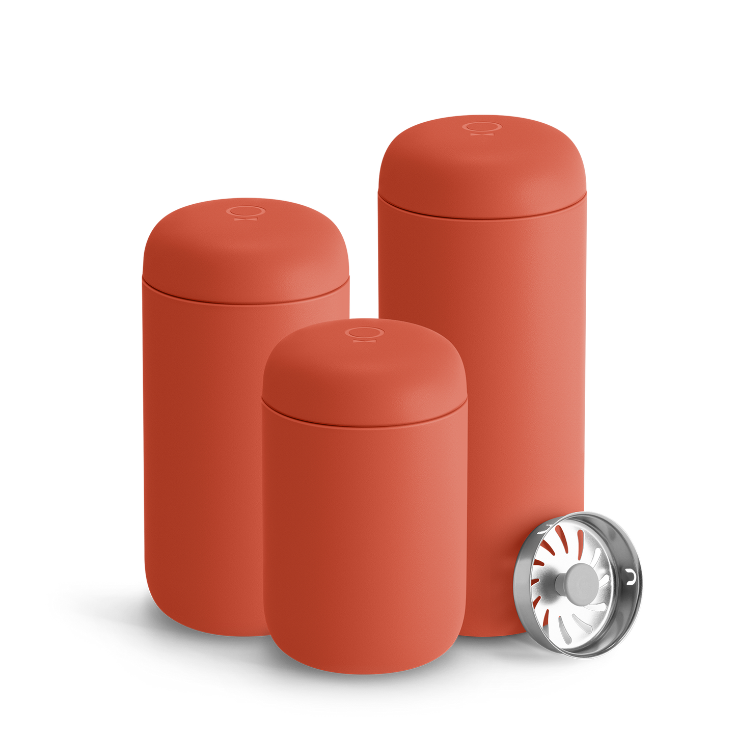 Fellow Carter Move Mug + Splash Guard - Coffee Serving Accessory for Daily Use