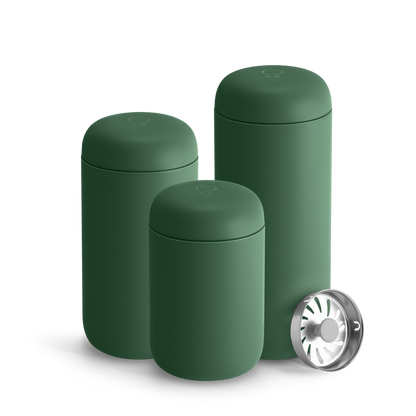 Fellow Carter Move Mug + Splash Guard - Coffee Serving Accessory for Daily Use