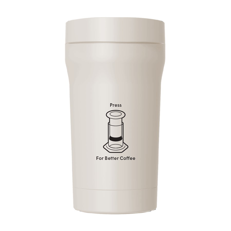 AeroPress Travel Coffee Tumbler - Stainless Steel - Coffee Serving Accessory for Daily Use