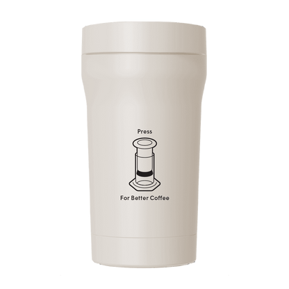 AeroPress Travel Coffee Tumbler - Stainless Steel - Coffee Serving Accessory for Daily Use