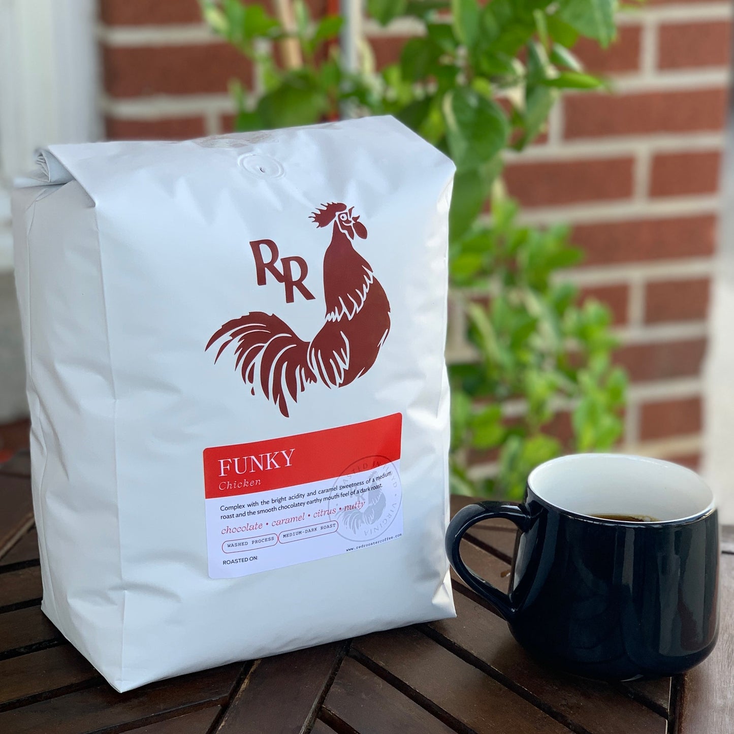 Organic Funky Chicken - Roasted Coffee for Flexible Brew Methods