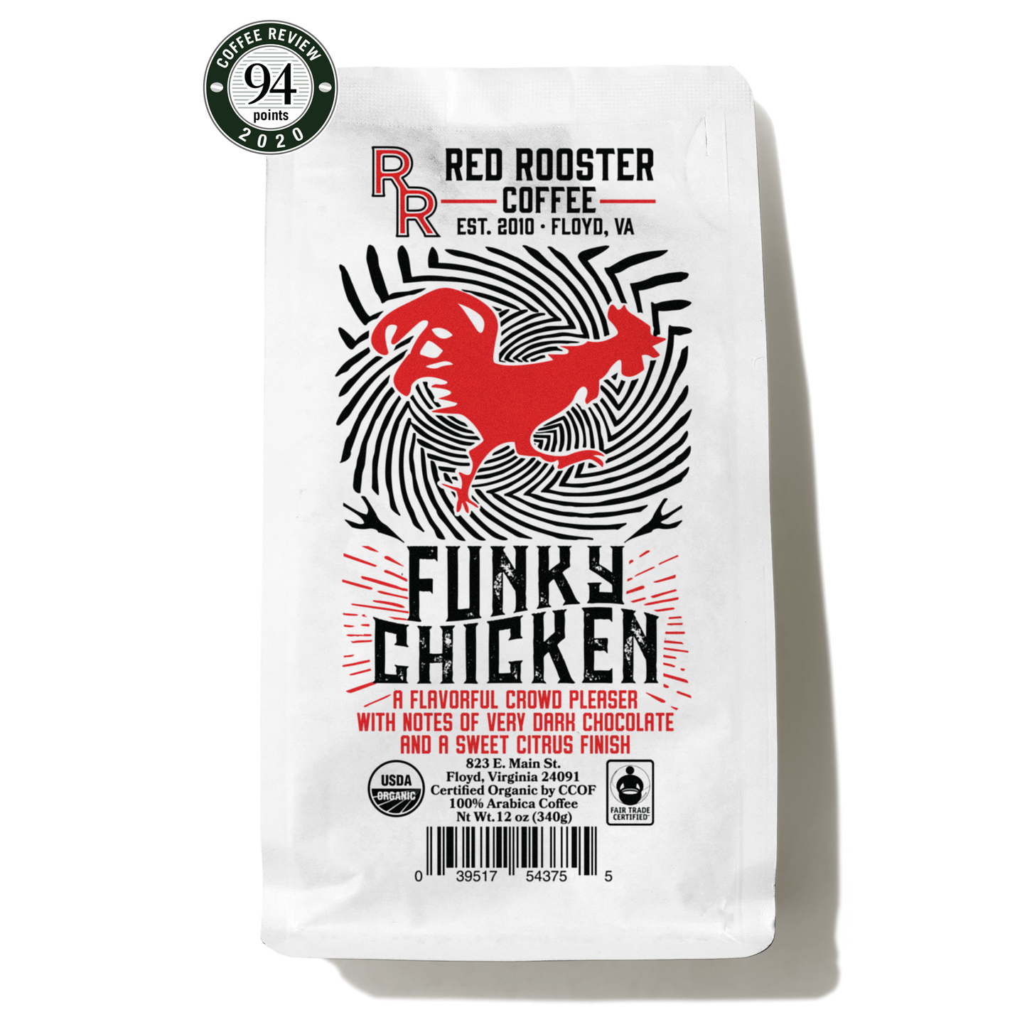 Organic Funky Chicken - Roasted Coffee for Flexible Brew Methods