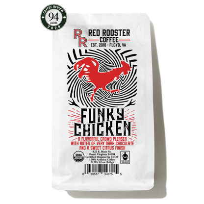 Organic Funky Chicken - Roasted Coffee for Flexible Brew Methods