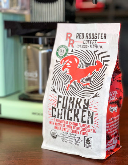 Organic Funky Chicken - Roasted Coffee for Flexible Brew Methods
