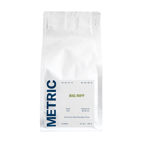 Big Riff 12 oz - Roasted Coffee for Flexible Brew Methods