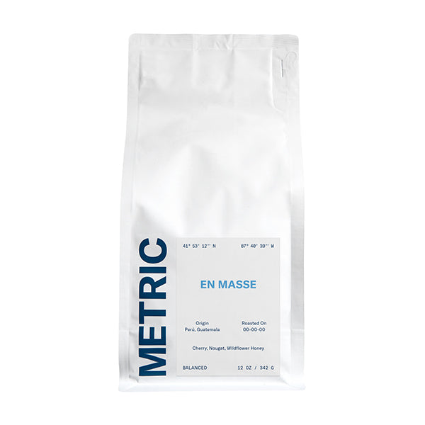 En Masse 12 oz - Roasted Coffee for Flexible Brew Methods